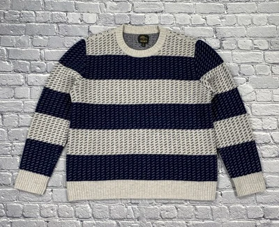LL Bean x Todd Snyder Cashmere-Merino Norwegian Sweater Mens Size L Cabin Luxury - Image 1 of 4