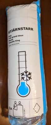 Ikea Stjarnstarr Cool King Duvet Insert 102x86 Cooling Lyocell 204.572.58 NEW - Image 1 of 4