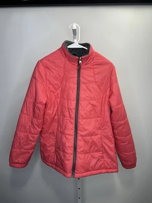 Free Country Women's Red Full Zip Faux Fur Lined Jacket, Size Large, 1F - Image 1 of 4