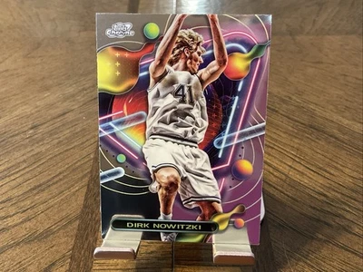 2024 Topps Cosmic Chrome Dallas Mavericks - Dirk Nowitzki #32 - Image 1 of 2