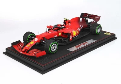 1:18 BBR Ferrari F1 Sf21 #55 Italy Gp 2021 Sainz Jr. With Showcase BBR211855DIEV - Immagine 1 di 2