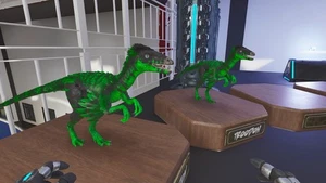 ARK ASA Ascendido Pve Monstruo Completo Crecido Troodon Par Nivel 155 100% Impreso - Imagen 1 de 3