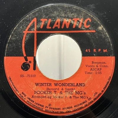 Funk / Soul, Pop Booker T & The MG's - Jingle Bells / Winter Wonderland Atlantic Foto 1 de 2