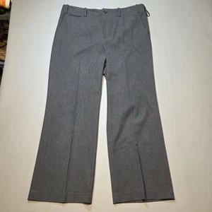Lauren Ralph Lauren Women’s Size 16 Sanderson Pants Grey Straight Leg Stretch - Picture 1 of 11