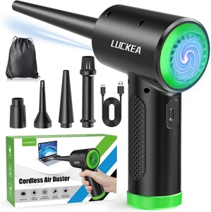 Souffleur de poussière électrique spray air comprimé pour PC kit de nettoyage - LUCKEA 3 vitesses Air - Photo 1/9