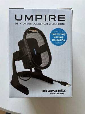 USB Mikrofon Marantz Pro Umpire Pro Podcasting Gaming Recording | Garantie 07/28 - Bild 1 von 3