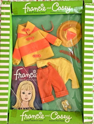 Barbie Francie Clam Digger #1258 1966 de colección en caja original Foto 1 de 4