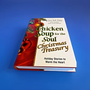 Chicken Soup for the Soul Christmas Treasury Jack Canfield Hardcover Book Jacket - Picture 1 of 8