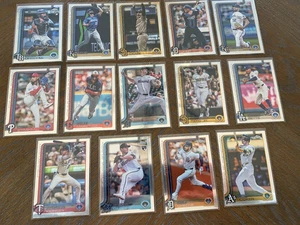 2025 Topps Chrome Baseball Lot of 14 different stars Complete your set - Bild 1 von 2