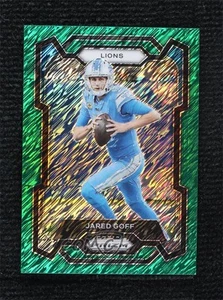 Panini Prizm Green Shimmer Prizm 2023 4/5 Jared Goff #98 - Imagen 1 de 3
