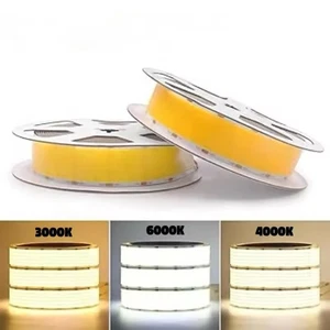 Ultra Bright PCB 30mm COB LED Strip Light 24V 6 Row 1600LED/m Flexible LED Tape - Picture 1 of 8