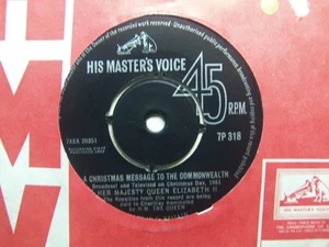 Queen Elizabeth II – A Christmas Message to the Commonwealth 1961 1963 7” HMV  - Imagen 1 de 1