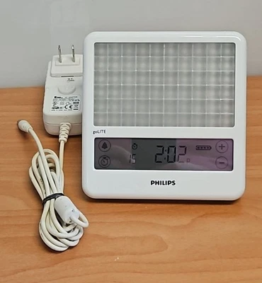 Philips goLITE HF3332 BLU Energy Light Plus Lámpara LED Terapia SAD Azul Foto 1 de 4