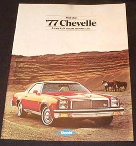 1977 Chevelle, Malibu Dealer Brochure - NOS - Uncirculated - NEW - Picture 1 of 1