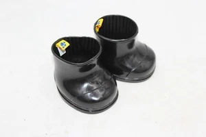 Build A Bear Workshop Black Rain Boots Shoes BAB Accessories Cute Adorable HTF - Picture 1 of 5