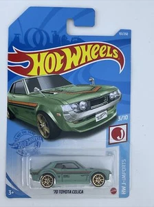 2021 HOT WHEELS - '70 Toyota Celica Pearl Mint Green #151/250 - New - Picture 1 of 5
