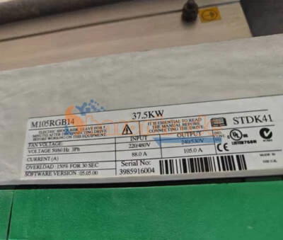 1PC Used EMERSON CT M105RGB14 37.5KW Inverter - Image 1 of 2