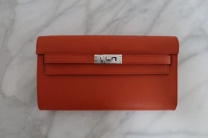 NEW Hermes Kelly To Go Epsom in Limited Edition Color Terre Batteau - Picture 1 of 11