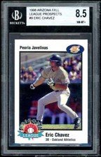 Eric Chavez Rookie 1998 Arizona Fall League Prospects #9 BGS 8.5 (9 8.5 8 9)