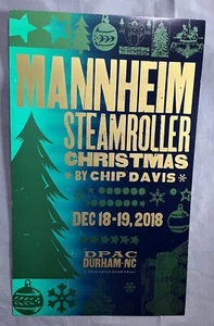 2018-12-18 19 hatch show estampado Mannheim apisonadora Navidad @ DPAC Durham NC - Imagen 1 de 1