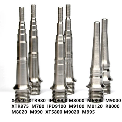 1 Pair Bike MTB titanium alloy pedal shaft  XT540 XTR975 980 IPD9000 8000 - Image 1 of 4