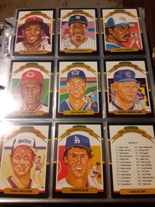 1987 Donruss (1-660) & 1987 Donruss All-Stars (1-60) & 1987 Pop-Ups (20)  Sets