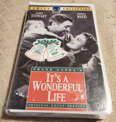 It's A Wonderful Life Family Collection Original Uncut Version VHS - Image 1 of 4