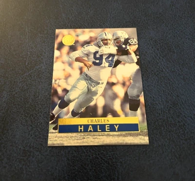 1996 Fleer Ultra Football Charles Haley #37 HOF Set Break NM - Image 1 of 2