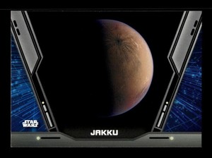 2020 TOPPS STAR WARS HOLOCRON SERIES CHARTING THE GALAXY #CG-13 JAKKU