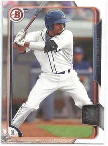 Derek Hill Tigres de Detroit 2015 Bowman Draft Prospect - Imagen 1 de 1