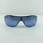 New Authentic Gucci 1658 Shield Sunglasses GG 1658/S C. T6R Navy Made in Italy