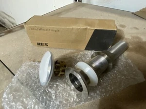 KES Ganzmetall Badezimmer Waschbecken Abfluss mit Sieb Korb Haar Catc... - Bild 1 von 1