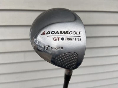 RH Adams GT Tight Lies 15 Degree Smart 3 Wood w/ Steel & Graphite R Flex Shaft - Image 1 of 4