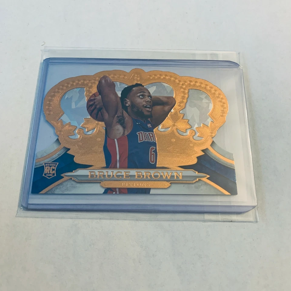 F79117  2018-19 Crown Royale Crystal #31 Bruce Brown /99 PISTONS - Image 1 of 1