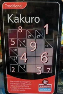 Kakuro tradicional en una lata - nuevo/sellado - Imagen 1 de 1