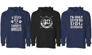 Women Best Dog Ever Pull Over Hoodie - Picture 1 of 18