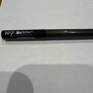 No7 STAY PERFECT LIQUID EYE LINER BLACK 1.7ml NEW (236) - Picture 1 of 2
