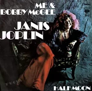 Janis Joplin - Me And Bobby McGee / Half Moon 7" (VG/VG) .* - Picture 1 of 1
