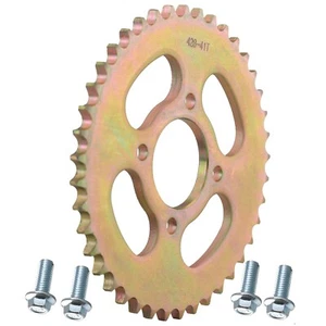 428 41T Rear Chain Sprocket & 4 Bolts For Go Kart ATV Quad Buggy Dirt Pit Bike - Picture 1 of 5