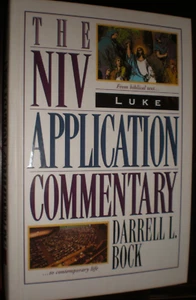 Niv Application Commentary Luke by Darrell L. Bock (1996, Hardcover) BRAND NEW - Picture 1 of 1