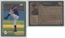 2001 Topps Traded & Rookies Chrome Retrofractor Christian Parker #T79 Rookie RC