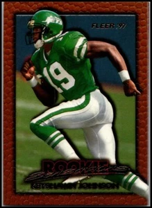 Fleer #11 Keyshawn Johnson 1997 - Rookie Sensations ¡Envío gratuito! - Imagen 1 de 2