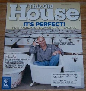 This Old House Magazine January February 2004 How to Shop for Salvage Stoves - Picture 1 of 1