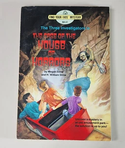 THREE INVESTIGATORS: CASE OF HOUSE HORRORS  (Find Your Fate Mystery Novel 1986) - Picture 1 of 3