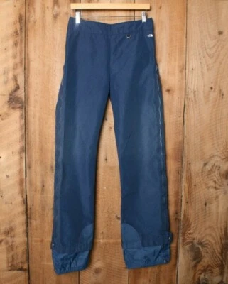 Vintage THE NORTH FACE Blue Gore-Tex Side Zipper Ski Pants Sz. M - Image 1 of 4
