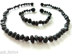 ÁMBAR BÁLTICO CRUDO NATURAL, CONJUNTO: COLLAR Y PULSERA - Imagen 1 de 1