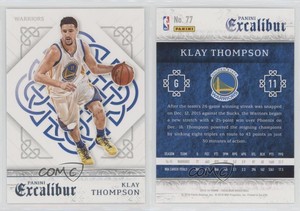 2015-16 Panini Excalibur Light Blue Klay Thompson #77