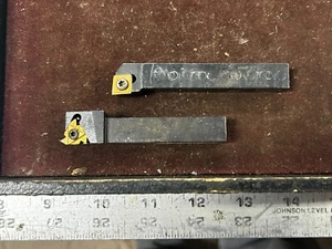 MACHINIST ShK  TOOL LATHE MILL 2 Micro Indexable Insert Lathe Cutting Tools - Picture 1 of 5