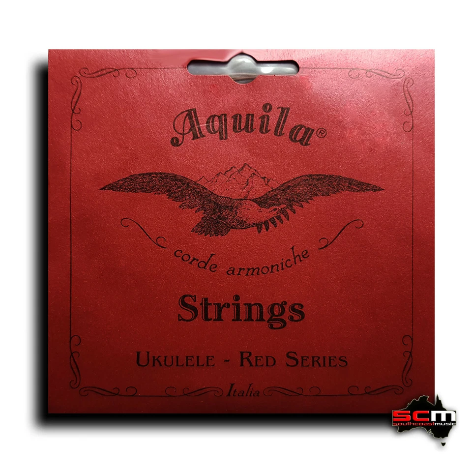 Aquila Red Series AQ 87U Tenor Ukulele Strings Set Superb Uke Tone FREE P+H! - Image 1 of 3