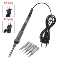 110V~220V 60W Replaceable Electric Temperature Welding Soldering Iron Tool